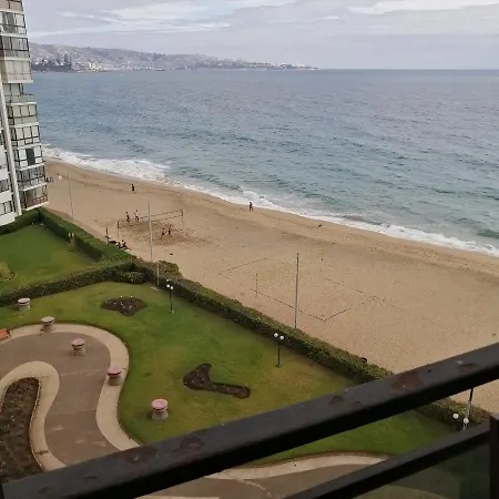 Departamento En Vina Del Mar Frente A La Playa Apartment Exterior photo